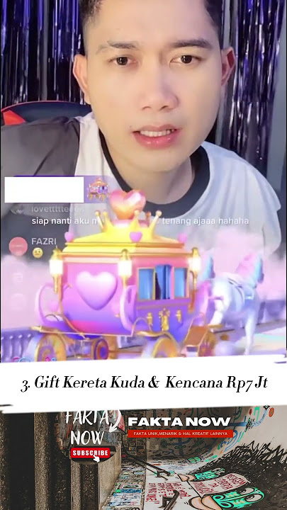 7 Gift Termahal Di Tiktok