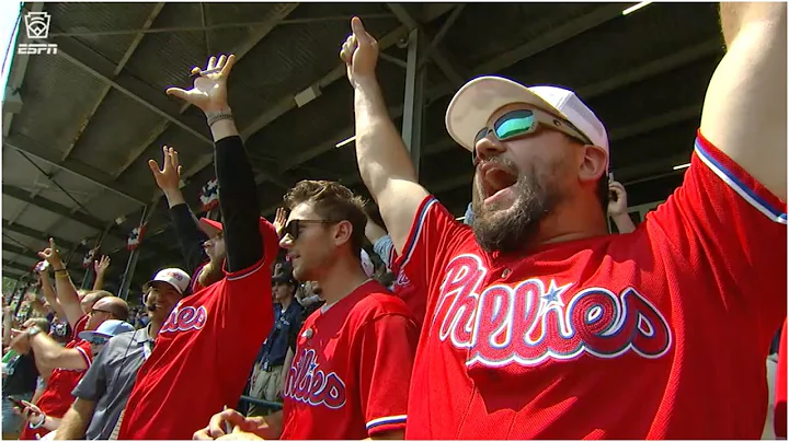 Pennsylvania's tying run gives Bryce Harper goosebumps 💯 | LLWS on ESPN