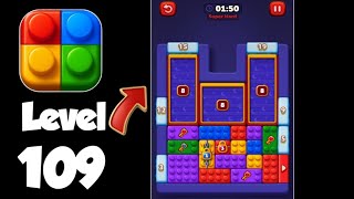 Block Out level 109 Walkthrough Solution