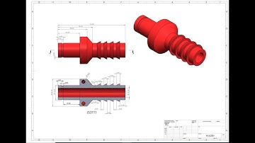 ✅Solidworks Pipe nozzle design | How to design Pipe nozzle in Solidworks.