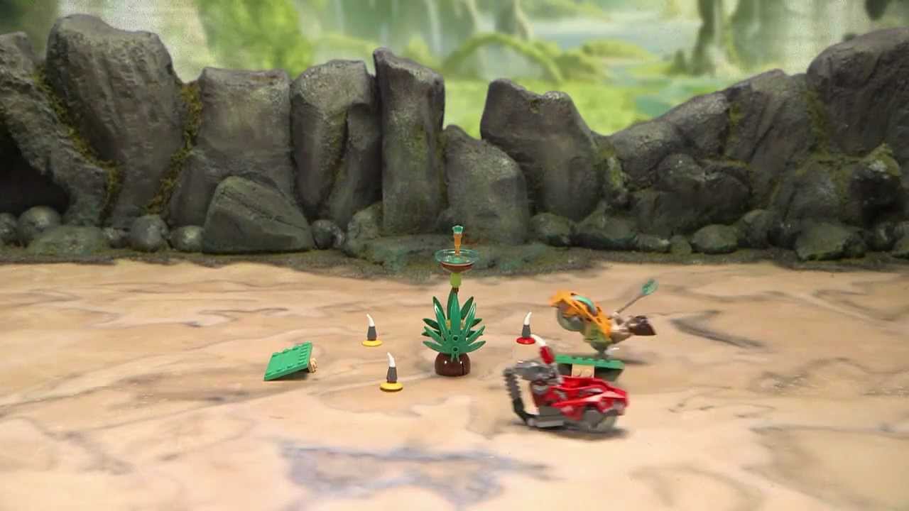 Kano neutral Stor vrangforestilling LEGO® Legends of Chima - Speedorz Starter Set: CHI-Turniere - YouTube