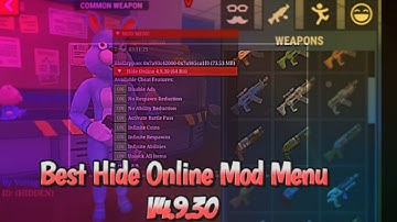 Hide Online Mod Menu Download - Best, Newest & Latest Version, 2025!!- Hide Online v4.9.30!!🔥🔥
