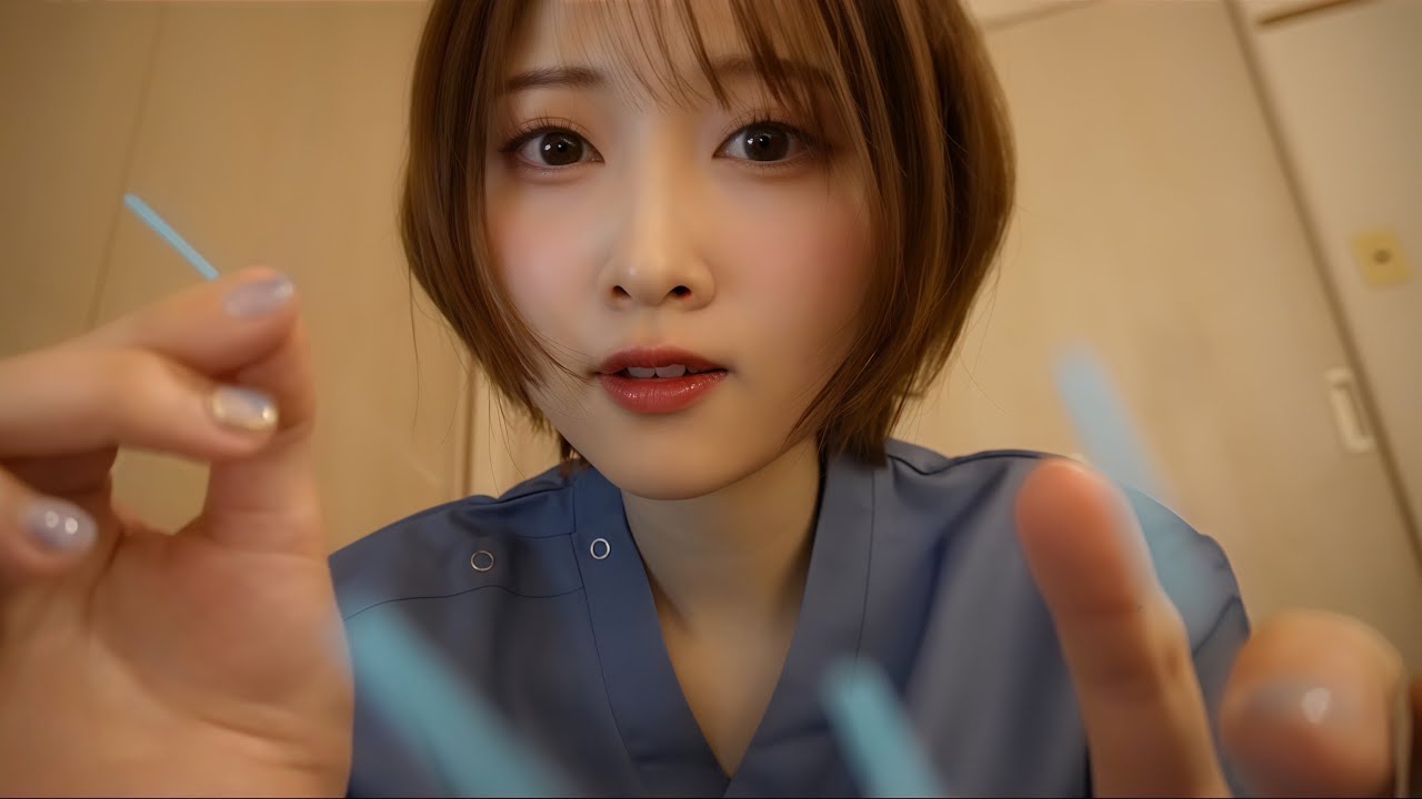 【ASMR】お顔のマッサージ鍼治療🪡 | 疲労と浮腫みをとる【ロールプレイ】