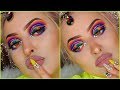 Colorful look/insta makeup ►Makeup Tutorial- Buntes Augenmakeup
