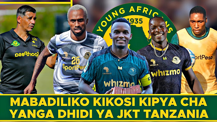 Kocha Miloud Hamdi Atangaza Kikosi Kipya Cha YANGA Kinachoanza Dhidi Ya JKT TANZANIA Ligi Kuu NBC