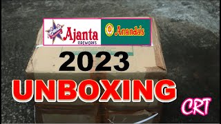 Ajanta Fireworks & Ananda's Fireworks Unboxing 2023 | Cracker Box Unboxing | CRT Crackers