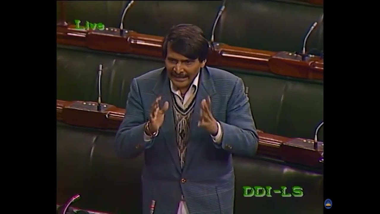 Indian Railways: Budget, Efficiency & Infrastructure | Lok Sabha Speech by Suresh Prabhu (1996)