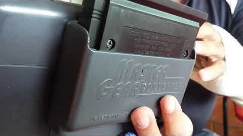 Game Gear Problem with Master System Converter