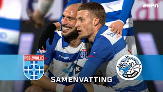 1️⃣3️⃣ DOELPUNTEN, 2️⃣ HATTRICKS &amp; een RECORDOVERWINNING 🔥😱 | Samenvatting PEC Zwolle - FC Den Bosch