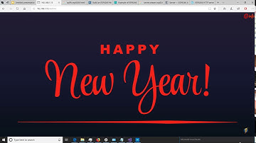 My ESP8266 Just Wished Me Happy New Year 2019, Did Yours? | Arduino