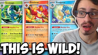 The New All Simis Deck Is WILD! Counters Charizard & Roaring Moon?! Paradox Rift PTCGL
