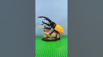 The Hercules Beetle! ￼#lego #stopmotion #facts #bugs #legostopmotion #animation