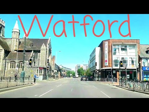 Watford Town By Drive | Hertfordshire England
