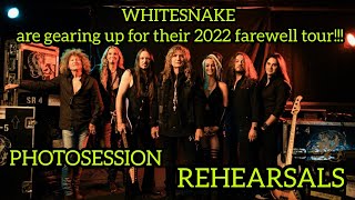 Whitesnake has a photo session with a full new line-up!!! (29 April 2022)