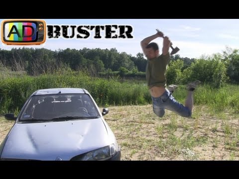 AdBuster - Renault Megane Destroy!