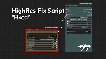 High Res-Fix Script "Fix" for ComfyUI