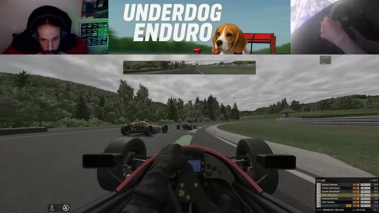 iracing formula vee rookies season 1 week 4 01/10