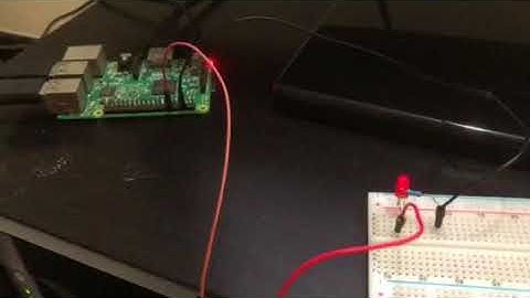 Blink LED using RPI and PWM