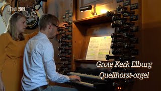 J. Propitius - Aria over Psalm 121:1 - Gert van Hoef in de Grote Kerk te Elburg chords