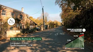 Côte de la Roche-aux-Faucons - full climb by Matthias Benaets 1,400 views 2 years ago 12 minutes, 45 seconds