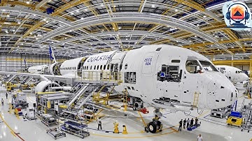 Удивительный процесс: как создают самый передовой самолет Airbus A350 — секреты производства!