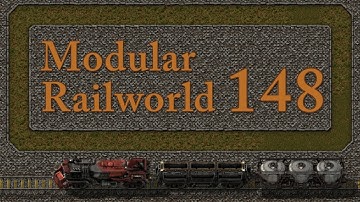 Factorio Modular Railworld #148 - North West Corner