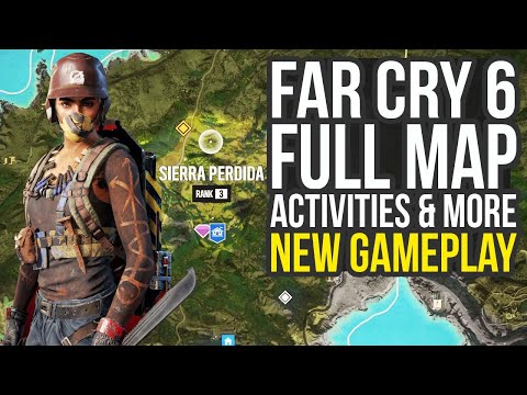 Map Size, Open World Activities & More Far Cry 6 Gameplay (Far Cry 6 Map)