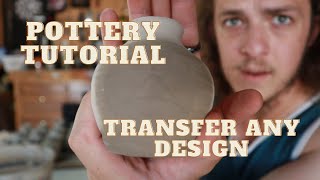 How to Transfer a Design onto Your Pottery - Pottery Tutorial - Simple Technique screenshot 4