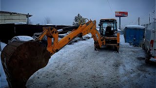 Достойный вариант тоже бывает! Технический осмотр перед покупкой-jcb 3cx.