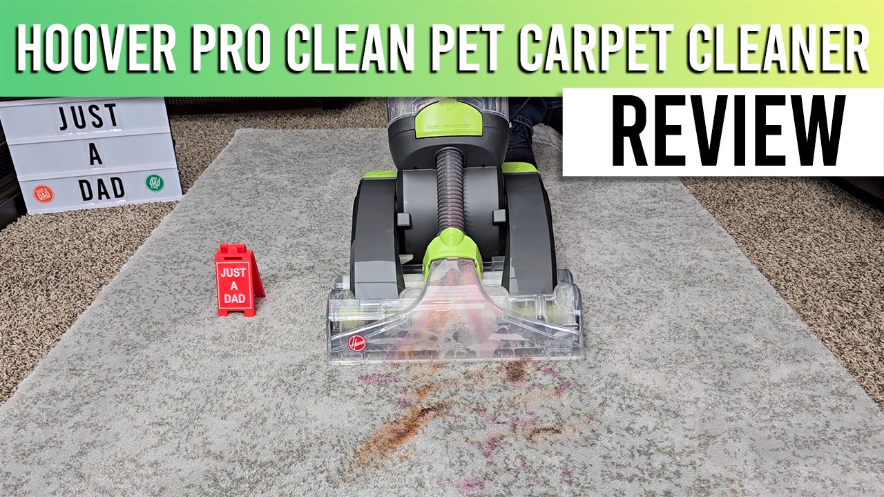 Hoover Pro Clean Pet Carpet Cleaner FH51050 REVIEW Watch ...