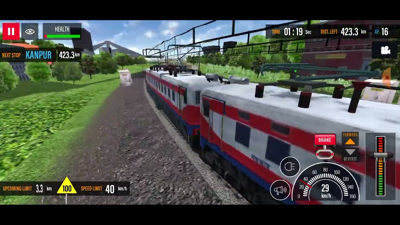 ट्रेन सिम्युलेटर | Train Simulator #indianrailways #train #viralreels # ...