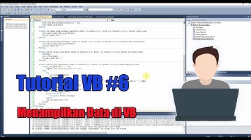 Tutorial VB Part (6) : Cara Menampilkan Data Yang Ada di Database ke VB / Visual Basic