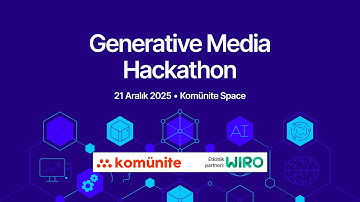 Generative Media Hackathon #1 Tüm Gün Canlı Yayın