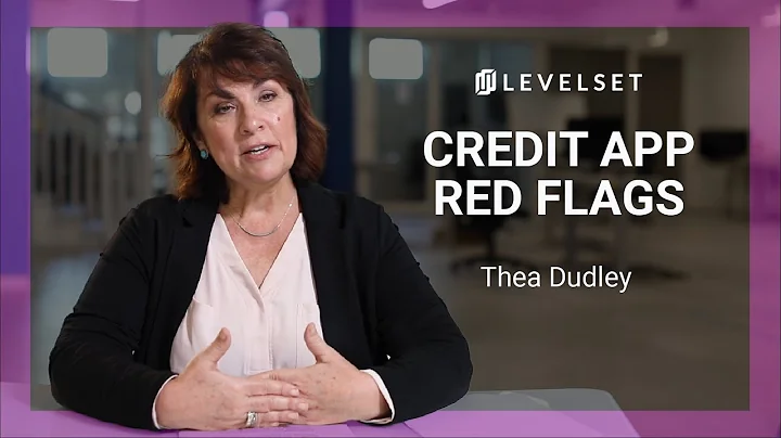 How to Find Problems on a Credit Application | Thea Dudley | Credit Management Course