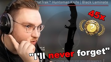 ohnePixel reacts to EVERY GOLD He Unboxed On Stream!