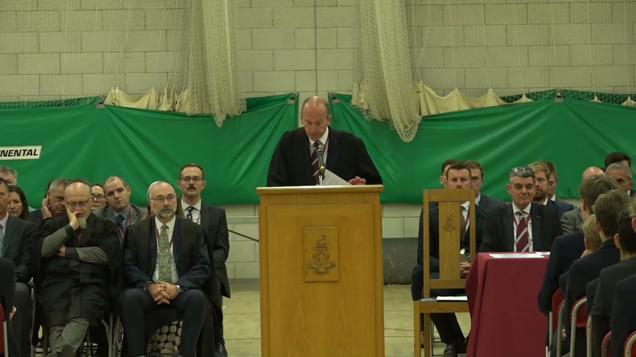 Bromsgrove School - First Whole School Routh Assembly of the Michaelmas Term 2025