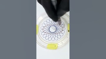 Lose Yourself in These Perfect Circles: A Hypnotic Spirograph Experience #asmr #art #spirograph #usa