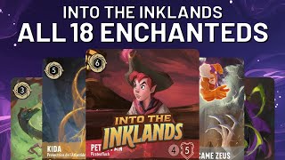 More Enchanteds than EVER! All 18 Disney Lorcana Enchanted Cards for Into the Inklands!