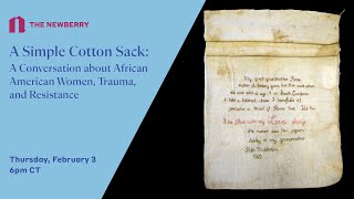 A Simple Cotton Sack: A Conversation about African American Women, Trauma, and Resistance