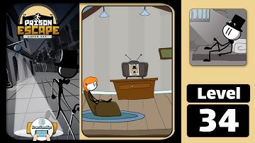 Prison Escape Stickman Story Level 34 Walkthrough