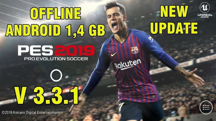 PES 2019 PRO EVOLUTION SOCCER 3.3.1 (Full) Apk + Data