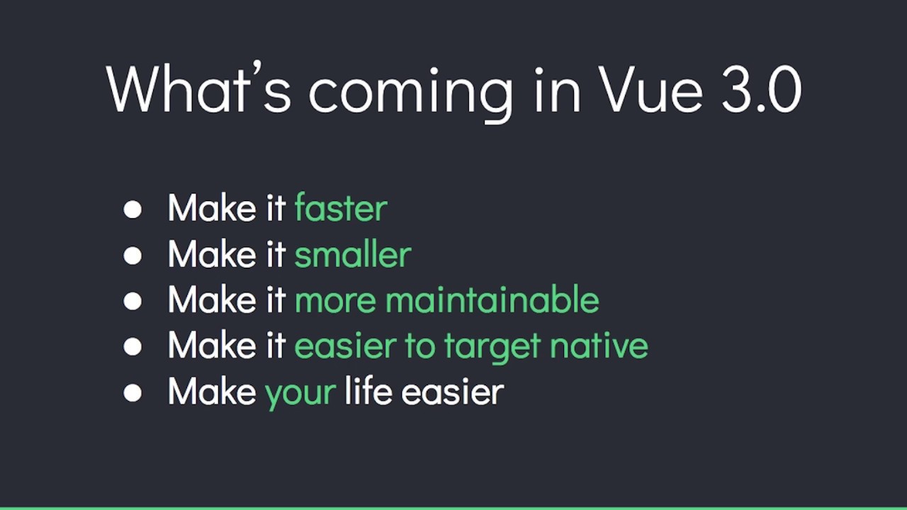 Vue 3.0 Updates with Evan You