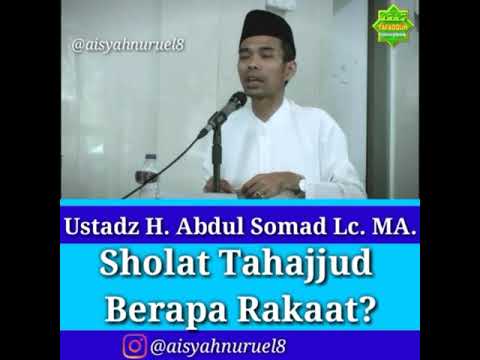 Berapa raka'at sholat tahajud? - YouTube