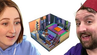 I stress Lilsimsie out with this Build Challenge