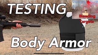 Shooting and Testing BALLISTIC GEAR!! Plus Bleeding Head Target Test