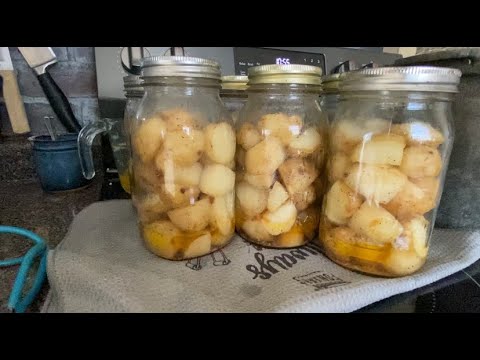 Dry Canning Potatoes - The Best Way to Can Them!