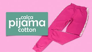 Calça de Cotton com Faixa Lateral - Conforto e Estilo - COM MODELAGEM - passo a passo