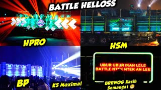 Battle Losscarreta Hpro Bp Hsm K5 Maximal Di Stadion Kanjuruhan Brewog  Kasih Semangat