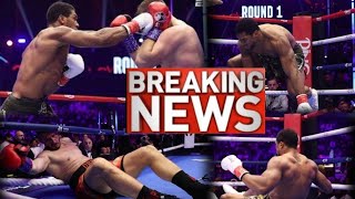 BREAKING NEWS ‼️ (SCARY) ANTHONY JOSHUA KO KRISTIAN PRENGA AFTER BEING DROPPED 3 TIMES 😱😱😱