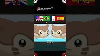 Versões da música do Furret por idioma! #pokemon #pokemonmemes